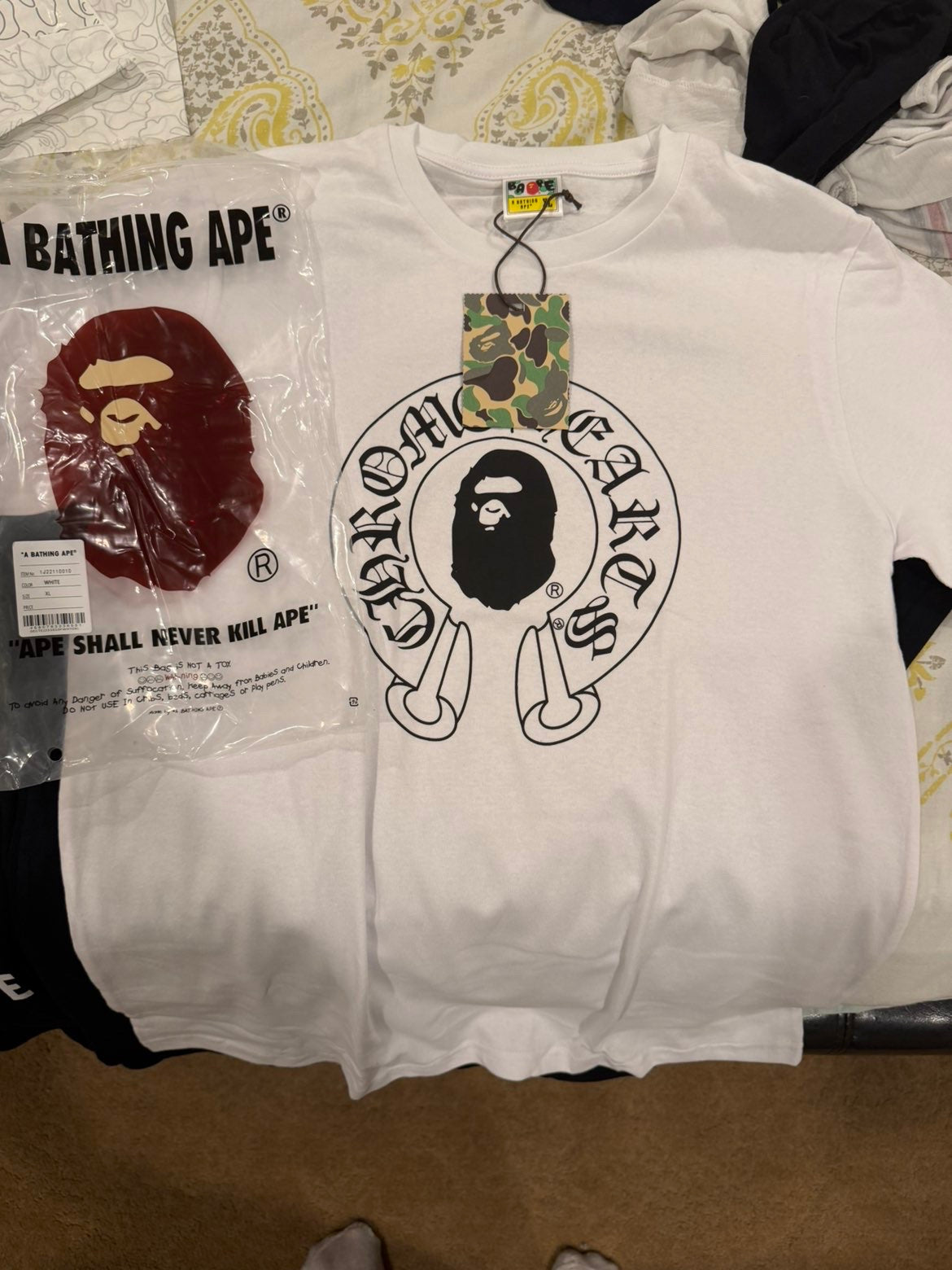 White Horseshoe Shirt