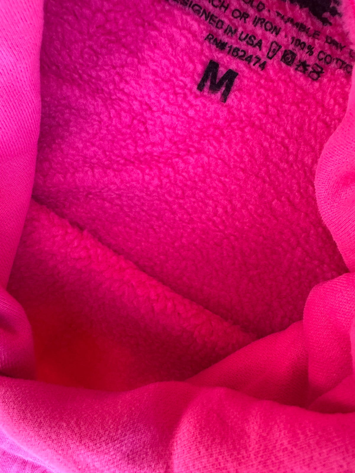 Pink and Black Hoodie