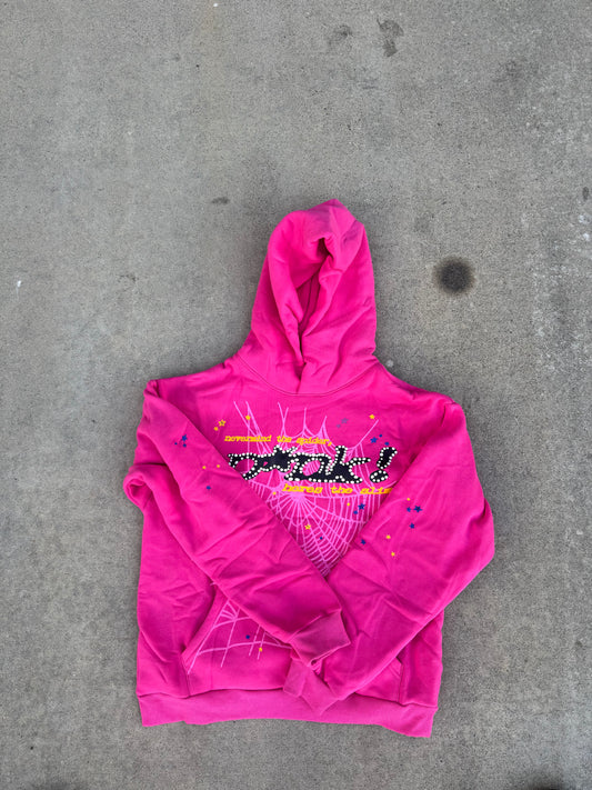 Pink and Black Hoodie