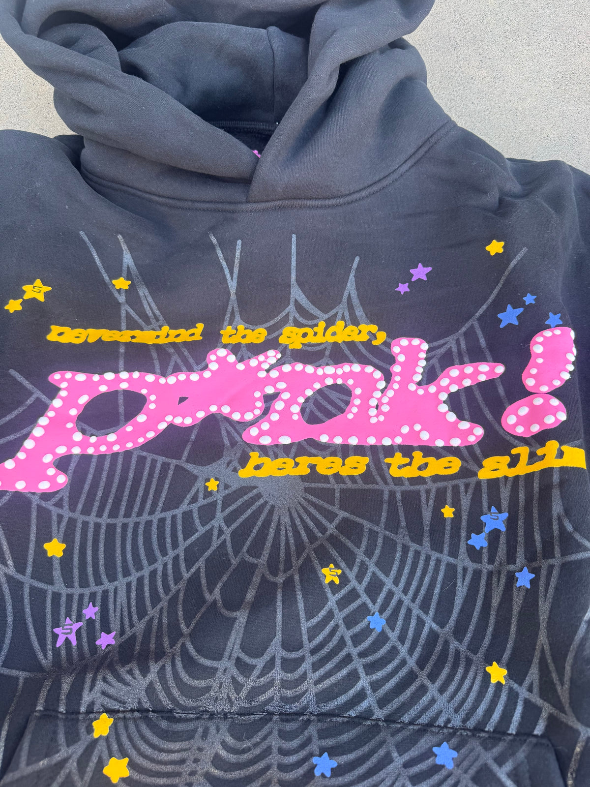Black and Pink Hoodie