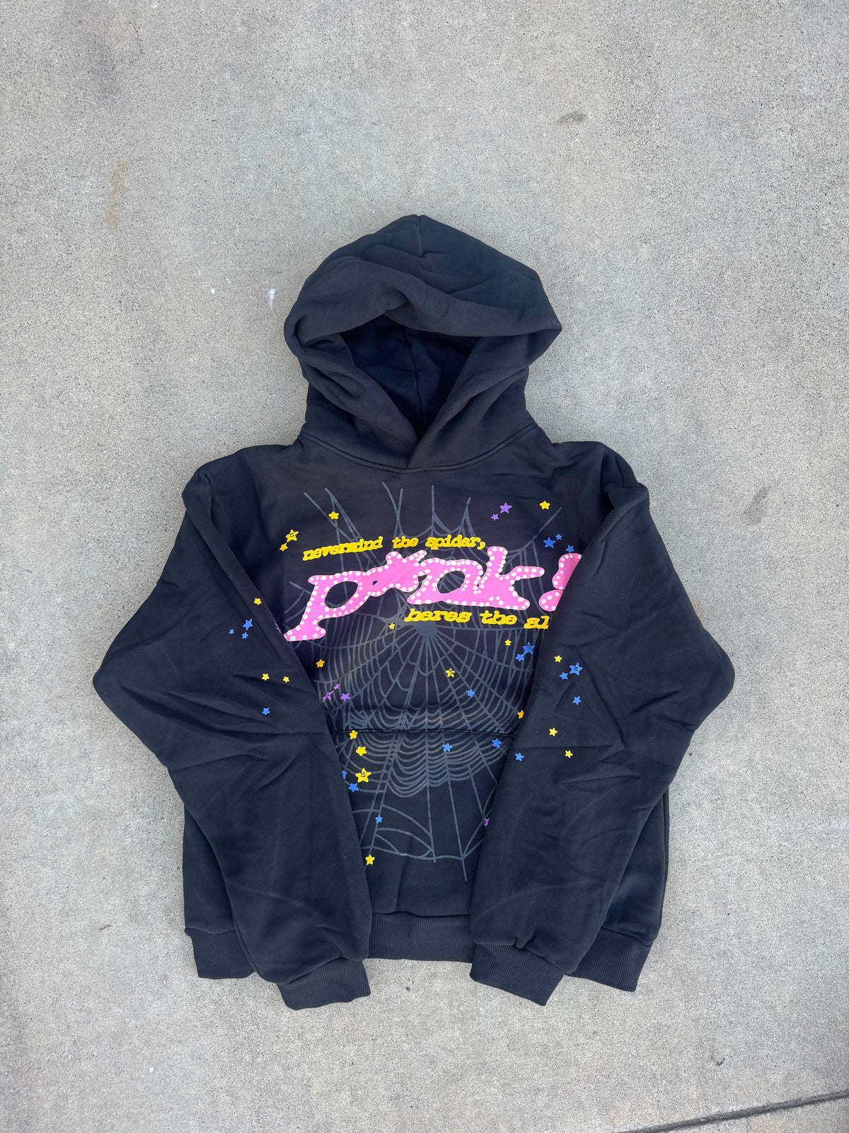 Black and Pink Hoodie